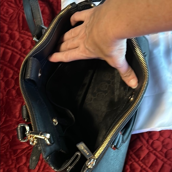 Michael Kors Black Leather Handbag - Picture 3 of 9